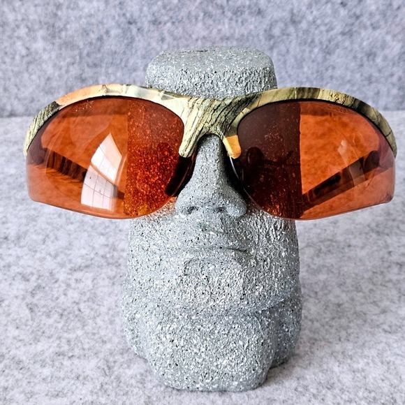 Unbranded Other - Vintage Camo Wrap Sunglasses Amber Lens GTV Z87+ Sport Tactical Hunting Mens